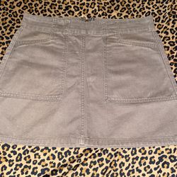 F21 Olive Green Skirt