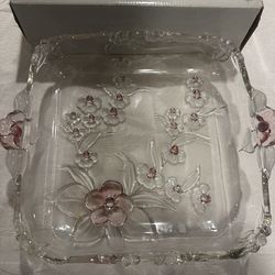 NWT Original “Walter-Glas” Square Servibg Bowl