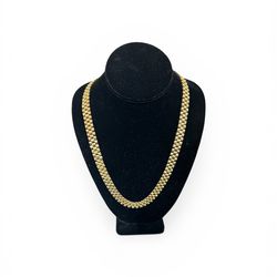 10K Yellow Gold Rolex Style Box Chain (41.9 Grams) – Ask for David