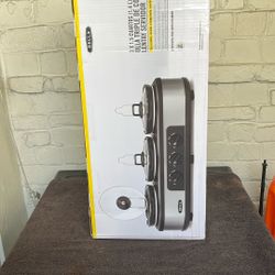 Bella - 3 x 1.5-Quart Triple Slow Cooker - Stainless Steel