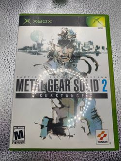 Konami Metal Gear Solid 2: Substance Microsoft Xbox 2002 Complete in Box C.I.B.