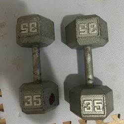 35lb Dumbbells