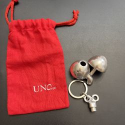 Keychain Silver Uno De 50 