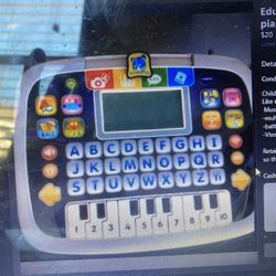 Education child learning piano keyboard