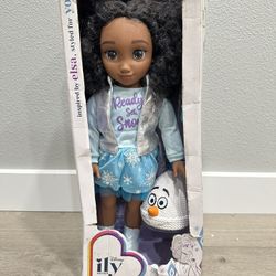 Disney ily 4EVER Elsa Inspired 18” Doll JAKKS Pacific NEW Never Used