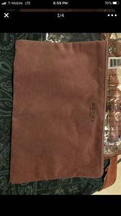 Authentic Gucci perfume bag
