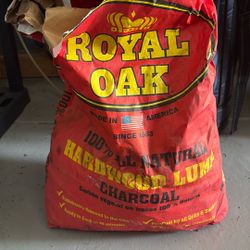 Half Full Bag Of Charcoal