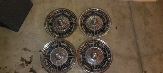 1967 Impala hubcaps
