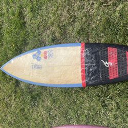 5’5 Al Merrick Neck Beard Surfboard