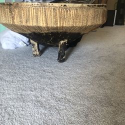African Drum Coffee Table 