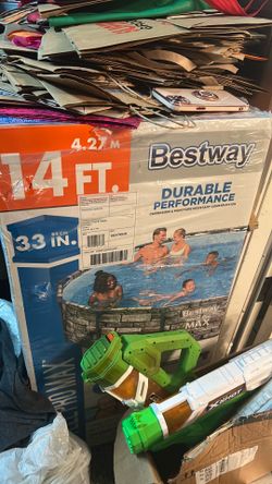 Brand New ‼️ Bestway Steel Pro MAX 14ft Above Ground Pool
