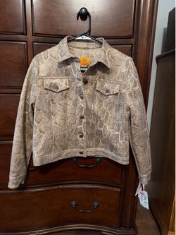 Leopard print jacket