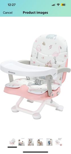 2in1 Portable Toddler Booster Seat