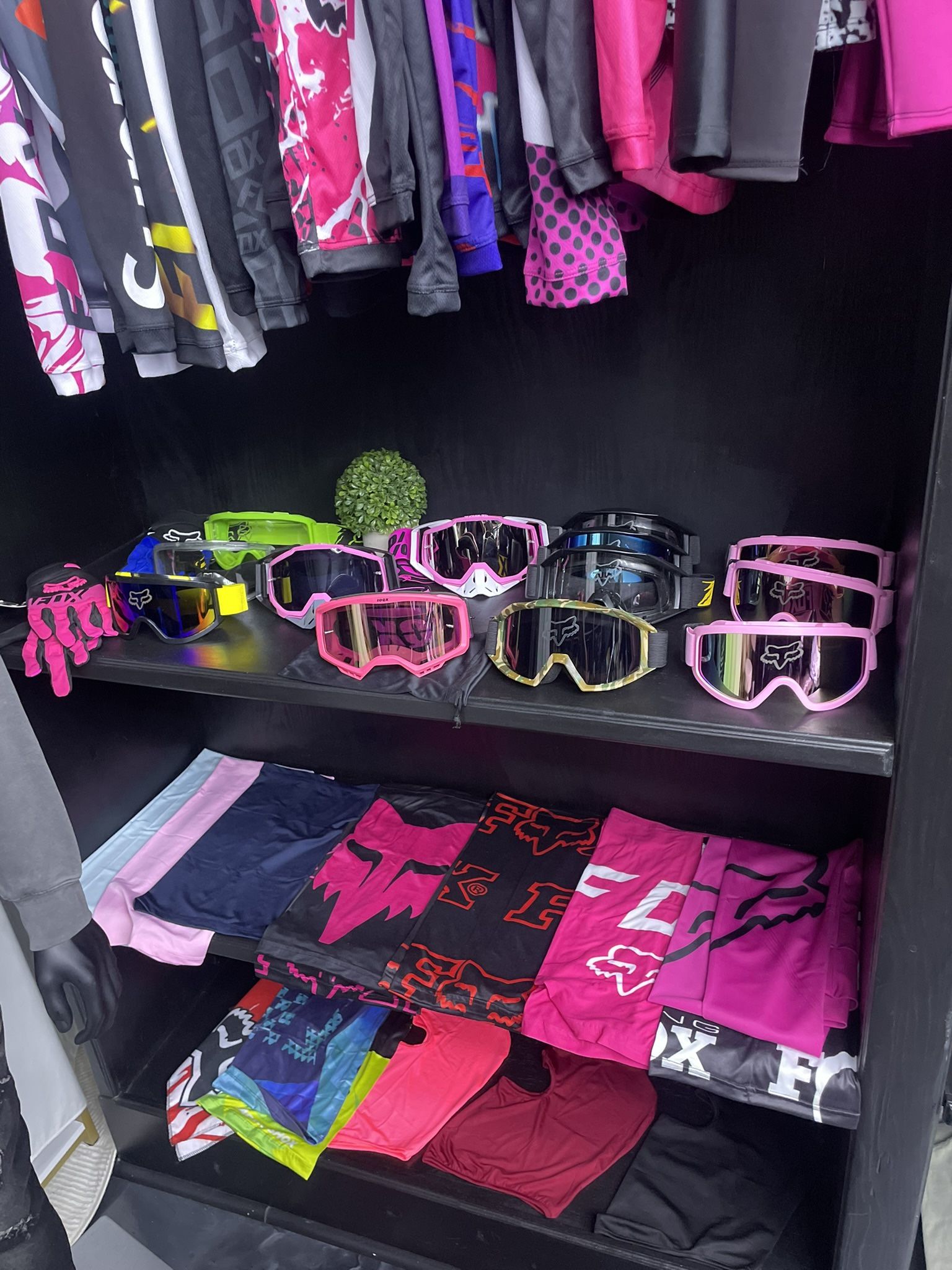 Rzr Canam Fox Goggles Jerseys