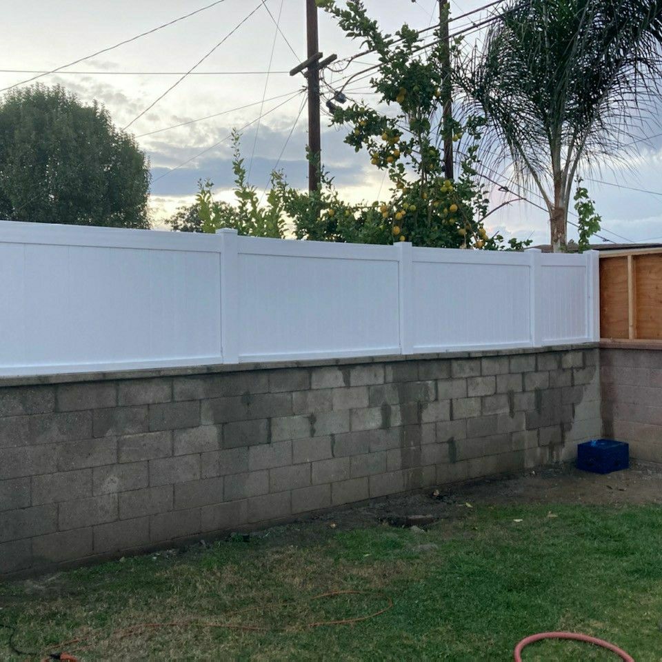 barandal fence vynil