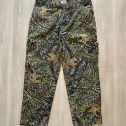 Vintage Mossy Oak Obsession Camo Cargo  Pants Mens XL 