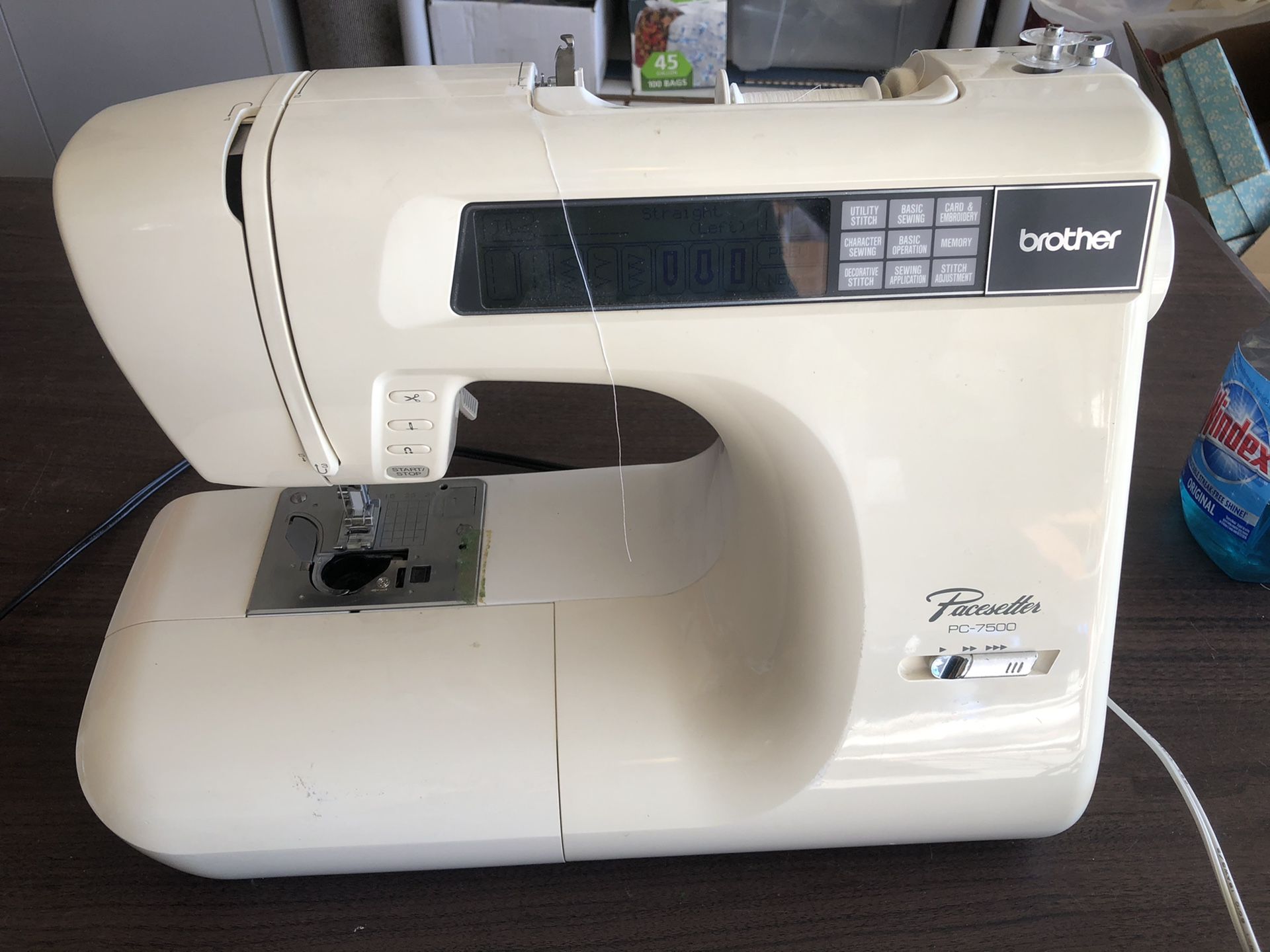 Brother PC-7500 Pacesetter sewing machine