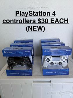 PlayStation 4 controllers $30 EACH ( NEW)