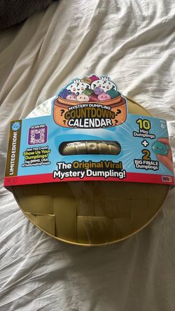 Dumpling countdown calendar