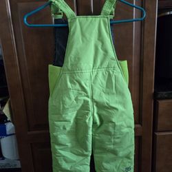 2T to 3T Unisex Waterproof Snow Bib Overall
