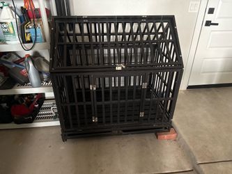 Metal dog cage for sale