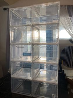 10pc shoe boxes