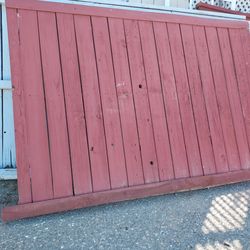 8x5 used fence panels