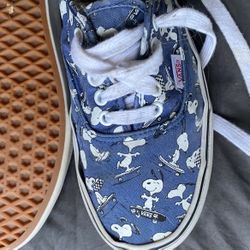 Men’s Snoopy Vans 8.5