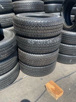 LT245/75R17 Michelin Set of four used tires $400