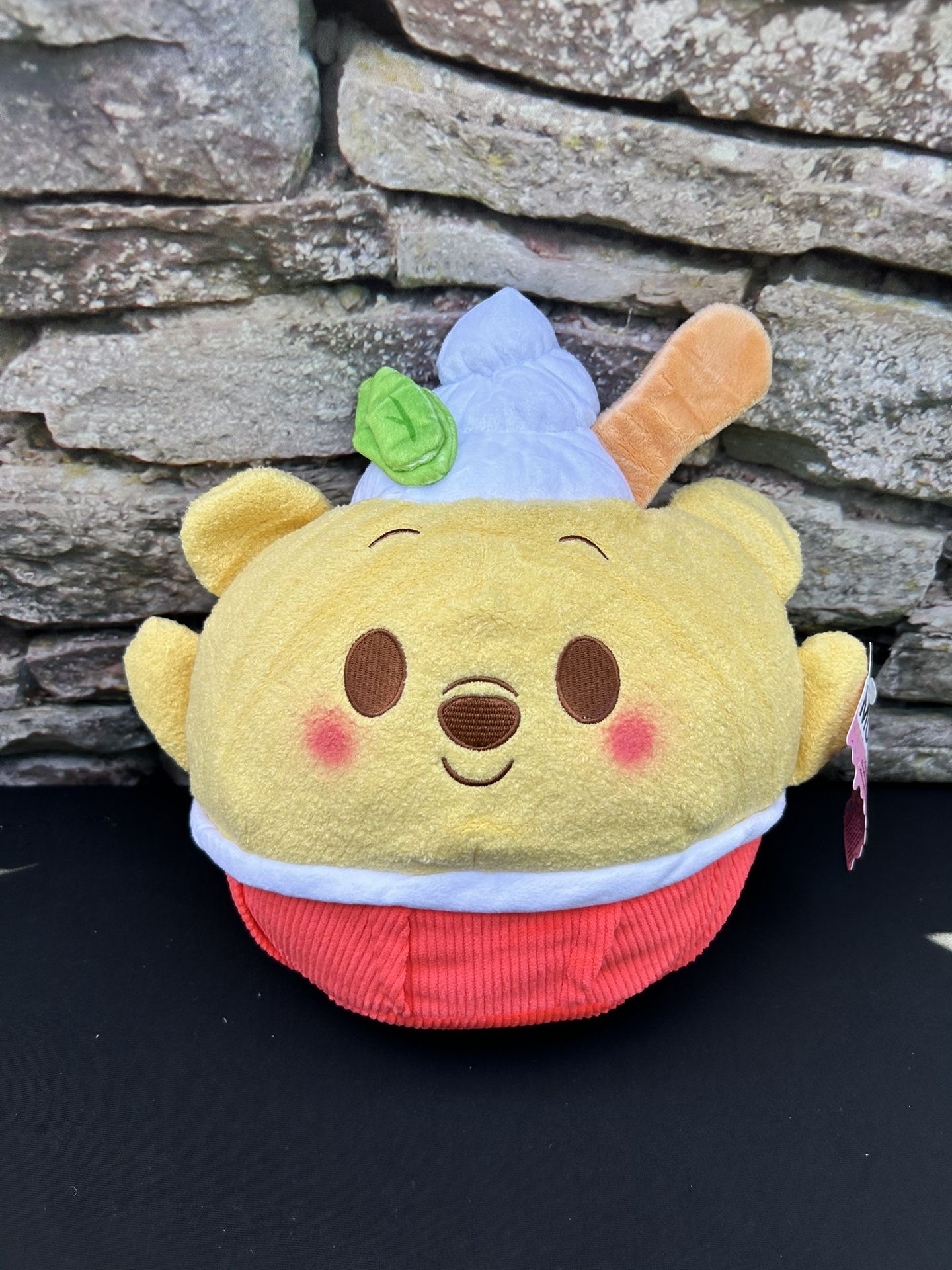 Disney Munchling Winnie The Pooh Lemon Sorbet Pooh Scented Plush
