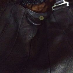 B Makowski Bronze Leather Purse