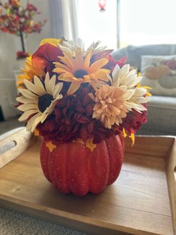 Autumn/Fall pumpkin centerpiece
