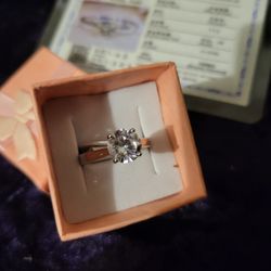 ANILLO De PLATA925 DE COMPROMISO 