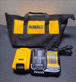 DEWALT battery and charger
