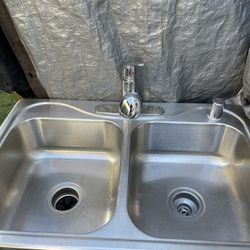 Kitchen Sink 33” By 22”