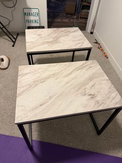 Living room side tables