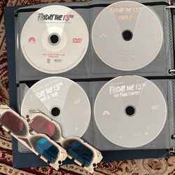 All The Friday The 13th Movies And One In 3d With Two Sets Of Glasses 
