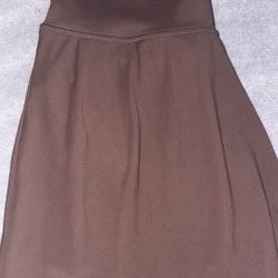 New sports brown skirt