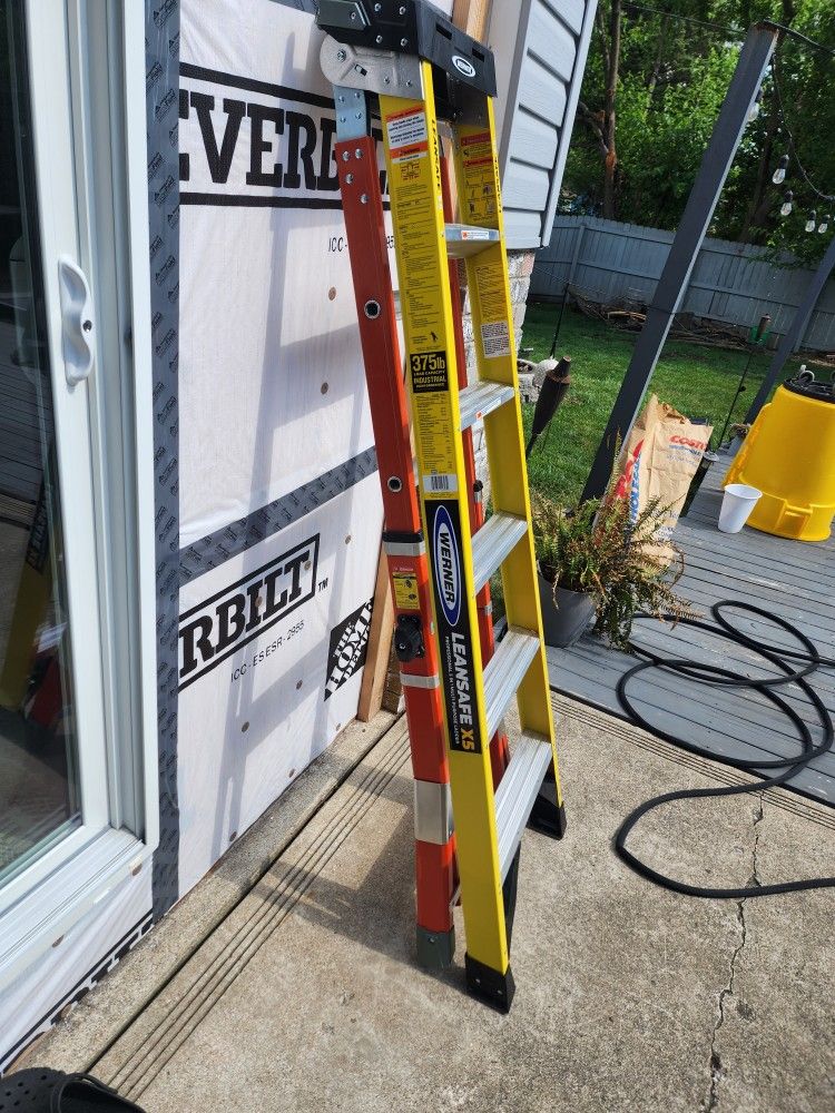 Warner Leansafe X5 Multipurpose 5 In 1 Ladder