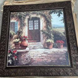 House Scenery Wall Decoration Frame 