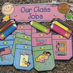 Classroom Jobs Poster