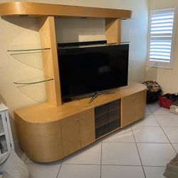 Wall Unit. FREE. TV NOT INCLUDED 