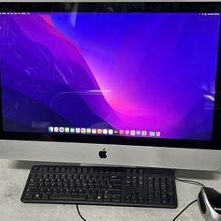 Apple IMac Desktop All In One 27” Intel Core i5 2TB HDD 16GB RAM macOS 14 Monterey - $180