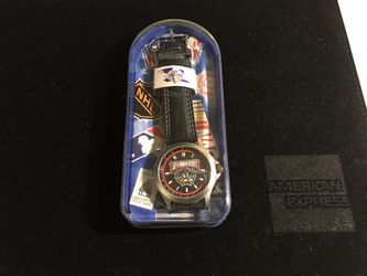1998 NASCAR - 50th Anniversary Watch - Bold Racing Dial  - Black Leather Band - Original Packaging - Need For Speed 