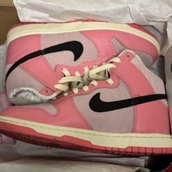 Nike Women's Dunk High "Hoops" Pink size 8