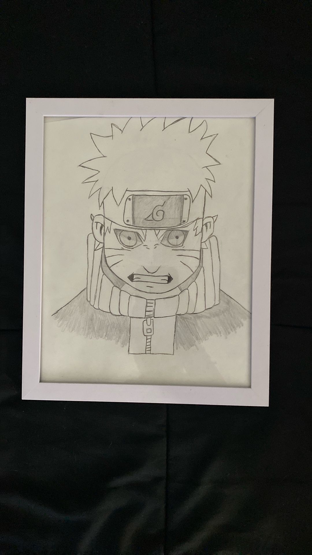 Naruto Drawing With Frame
