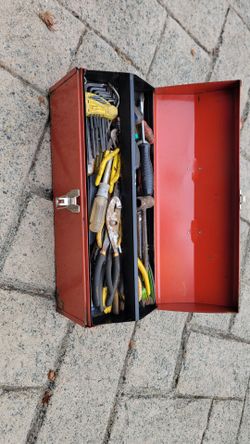 Toolbox Full of Hand Tools