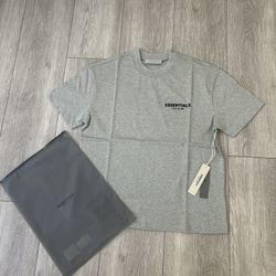 Essentials Dark Oat tee brand new