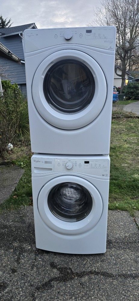 Whirlpool Washer And Electric Dryer Size 27w 29d 77h) I Can Help You With Free Delivery Within 10 Miles Distance