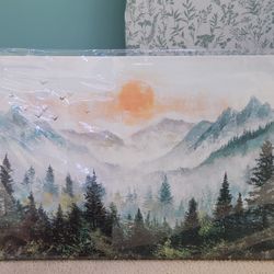 Beautiful Brand New 40 By 20 Inch Canvas Wall Art. (MUST SELL TODAY)